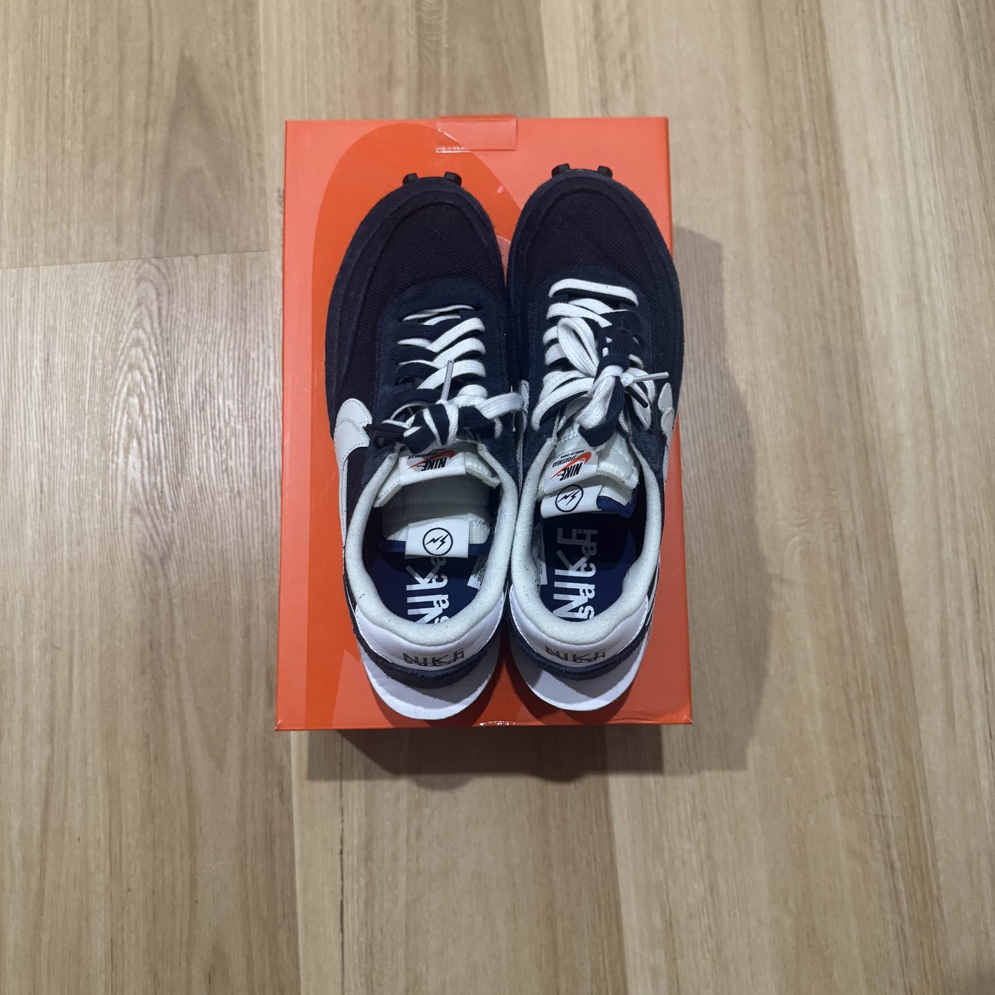 Nike LD Waffle SF sacai Fragment Blue Void