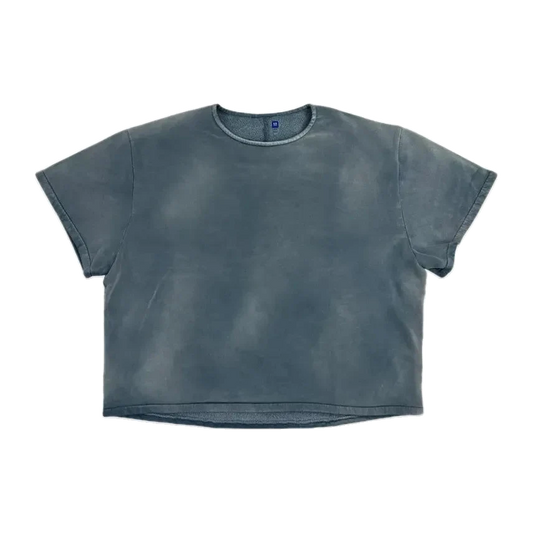 YEEZY GAP Fleece Yoke Tee "Bluestone"