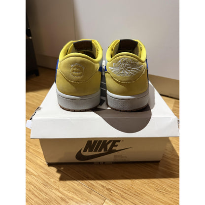 Travis Scott Jordan 1 Low Canary