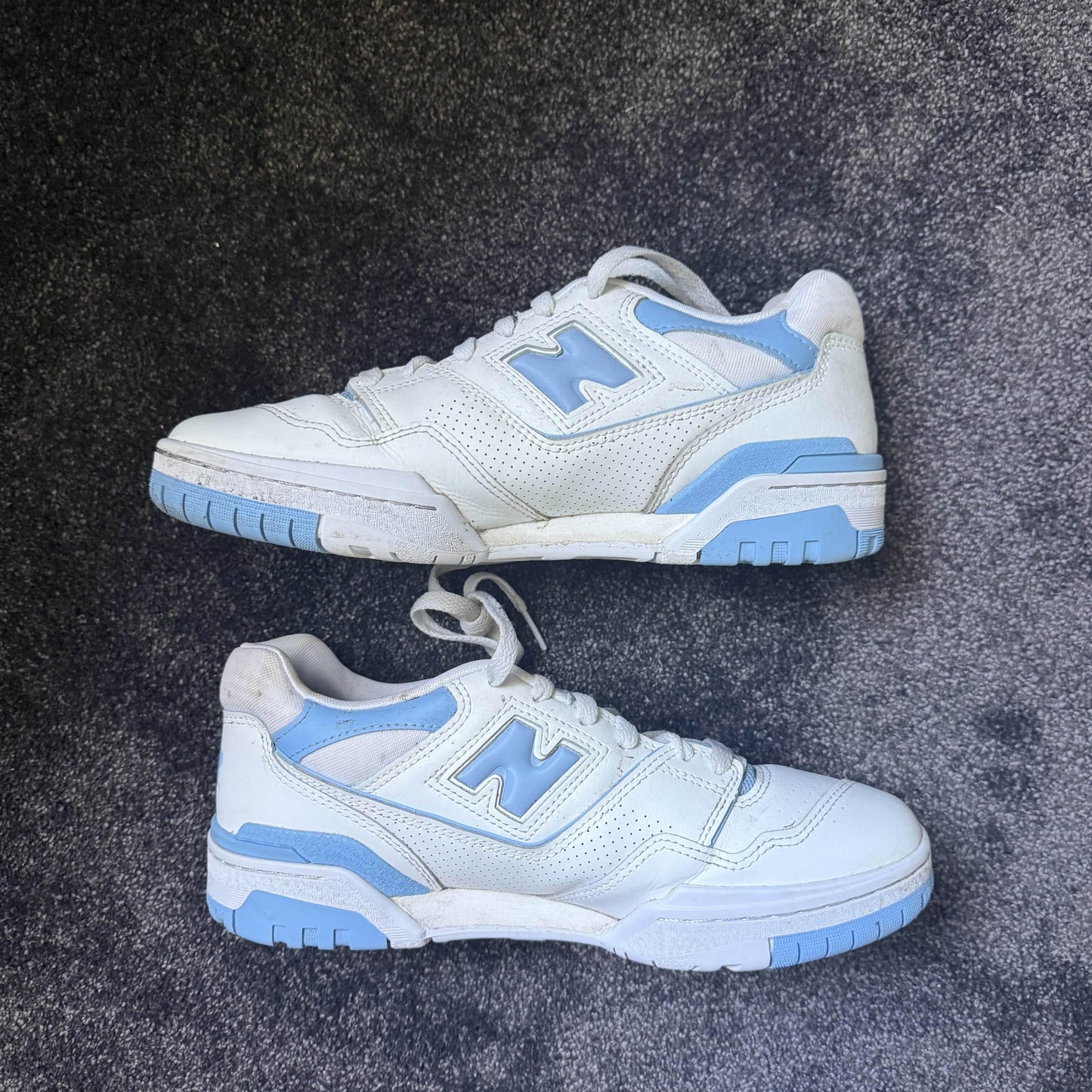 New Balance 550 UNC White Dusk Blue (Womans)