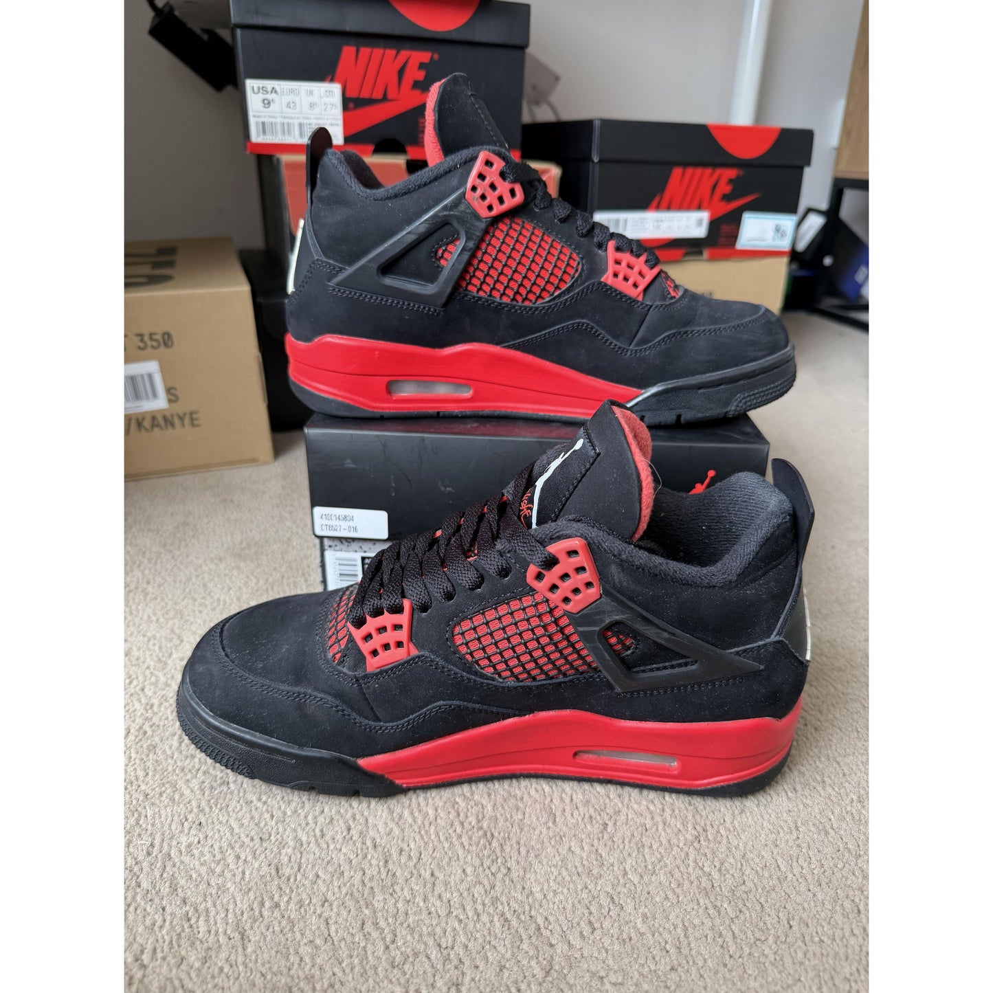 Jordan 4 Retro Red Thunder