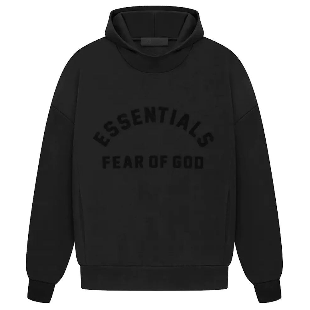 Fear of God Essentials Hoodie ‘Jet Black’