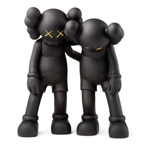 KAWS Along The Way Vinyl Figure Black