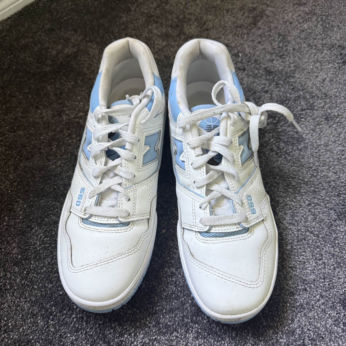 New Balance 550 UNC White Dusk Blue (Womans)