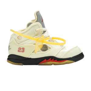 Off-White x Air Jordan 5 Retro SP TD Sail