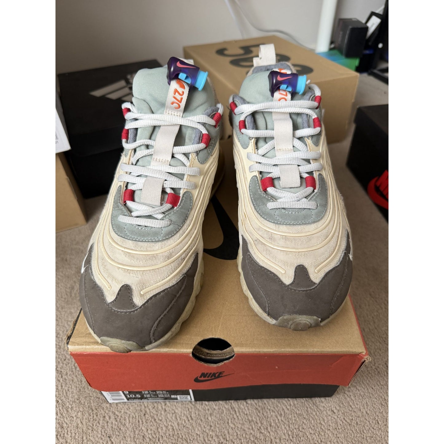 Nike Air Max 270 React ENG Travis Scott Cactus Trails