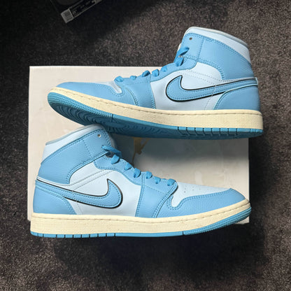 Jordan 1 Mid SE Ice Blue Womans