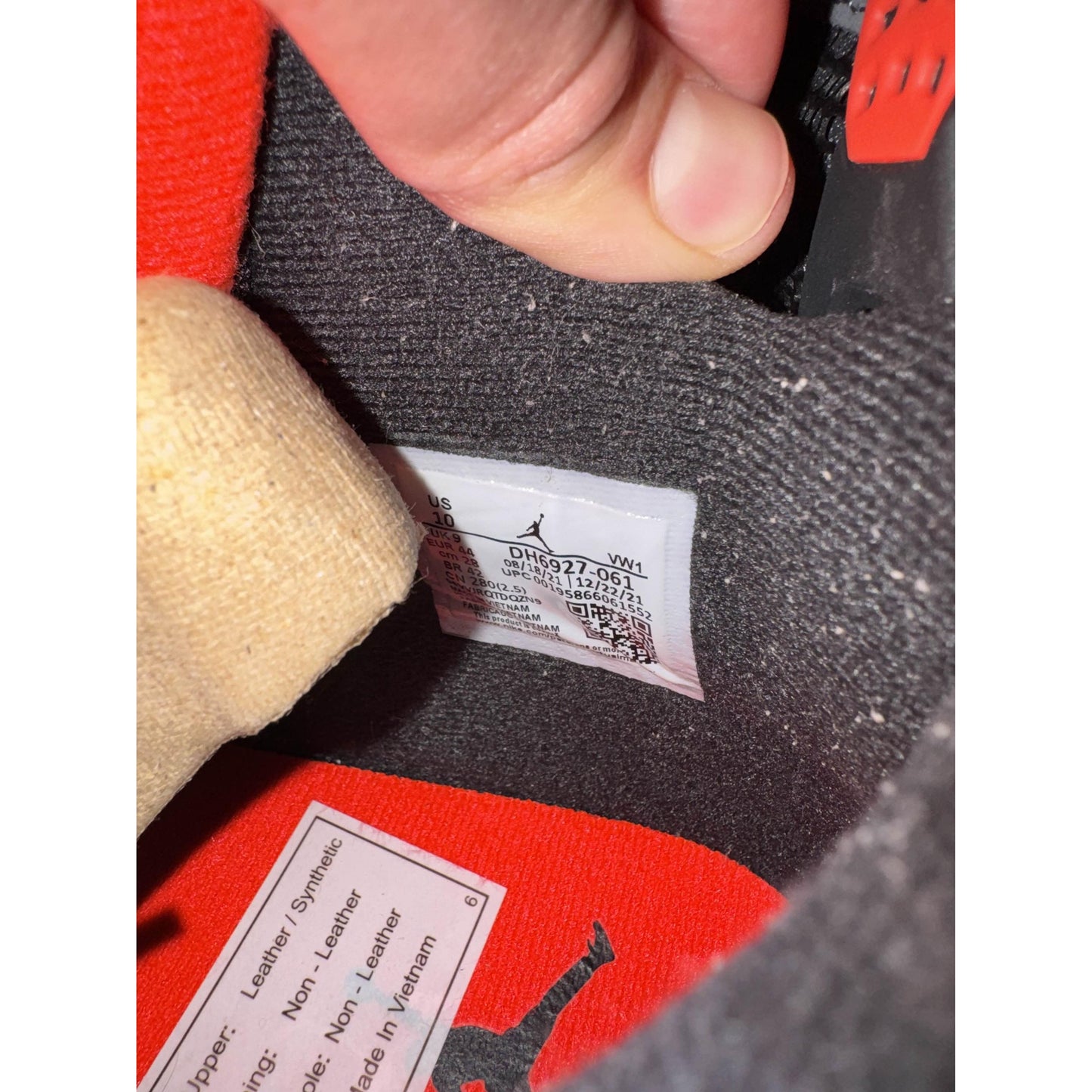 Jordan 4 Retro Infrared