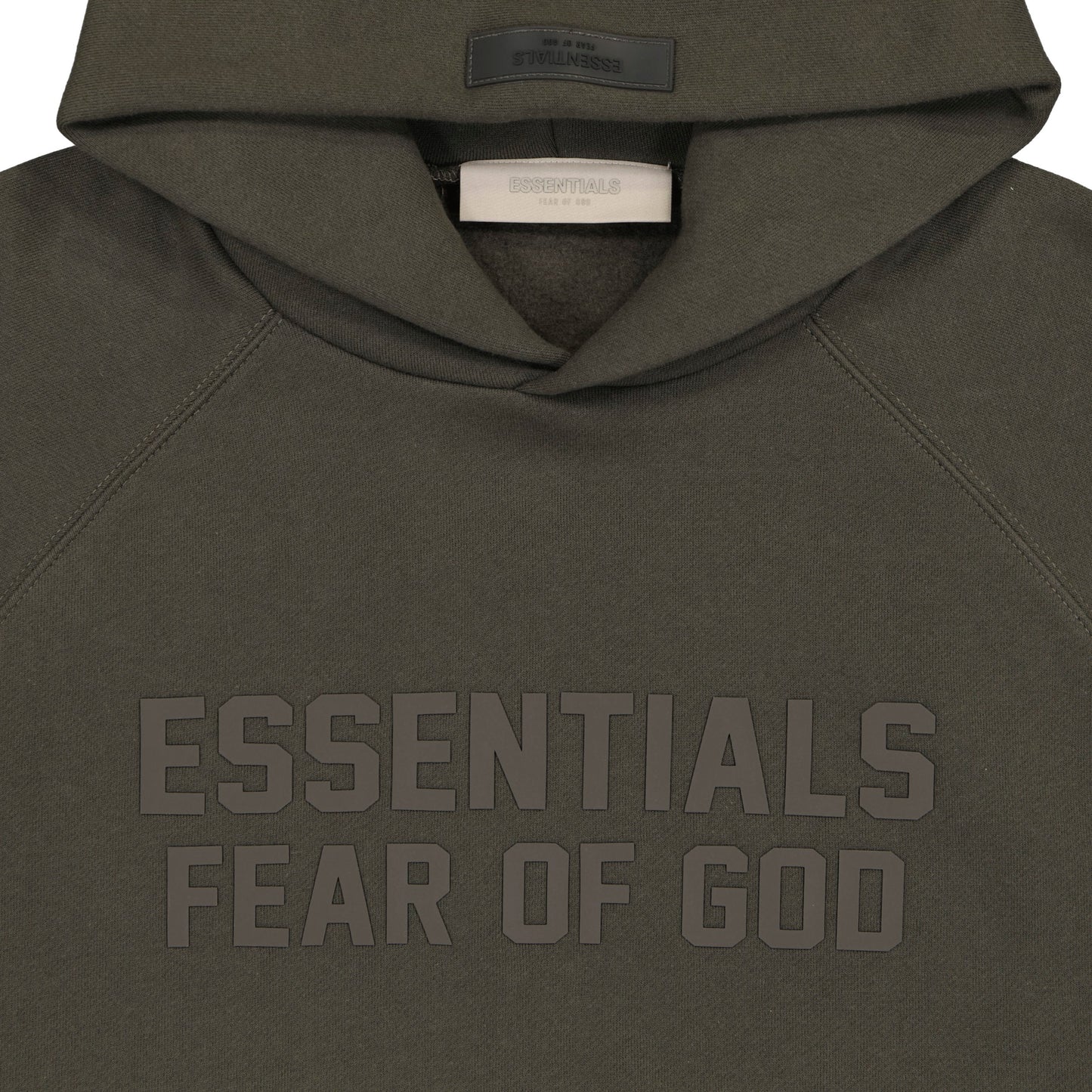 Fear of God Essentials Pullover Hoodie 'Off Black'
